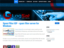 Tablet Screenshot of logsat.com